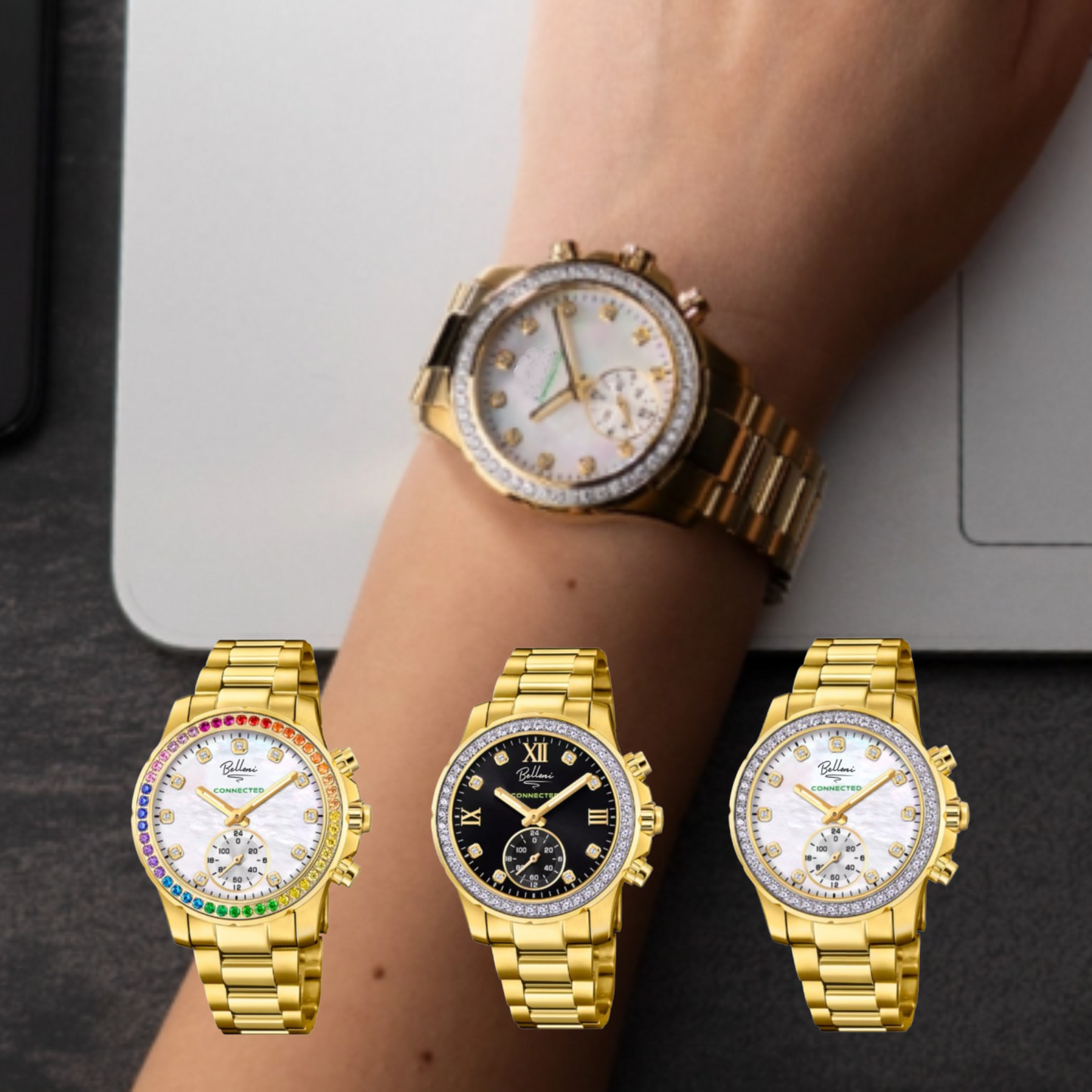 3X1 - Reloj Belloni PASIÓN DORADA