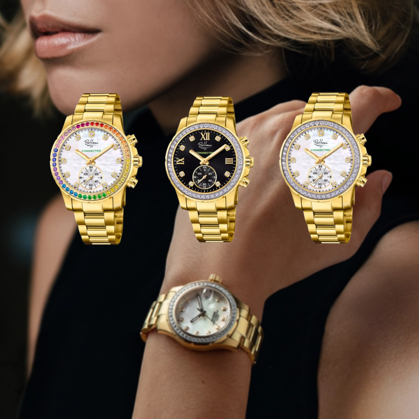 3X1 - Reloj Belloni PASIÓN DORADA