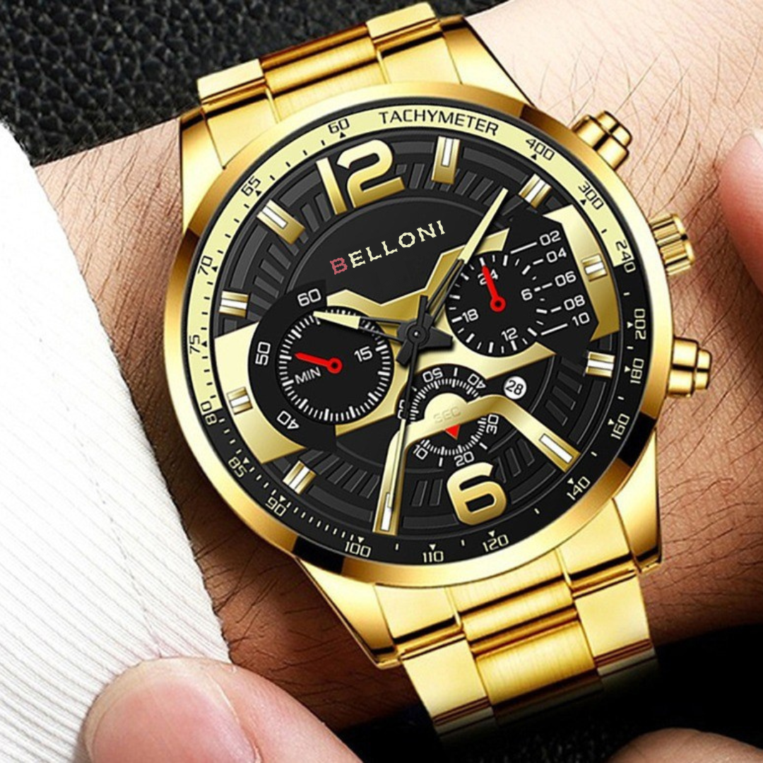 RELOJ GOLD GLAMOUR (Oferta 3X1)