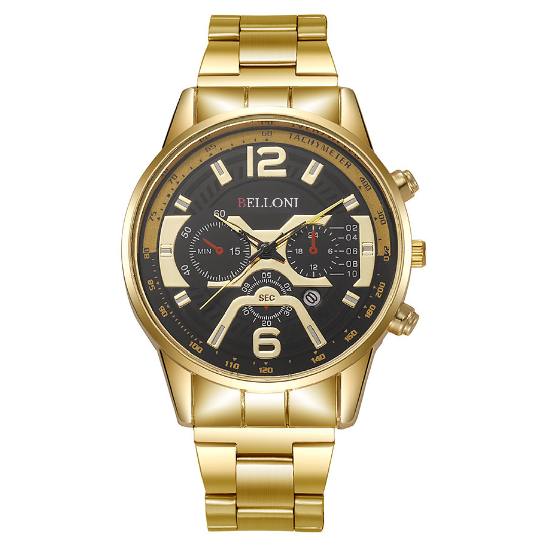 RELOJ GOLD GLAMOUR (Oferta 3X1)