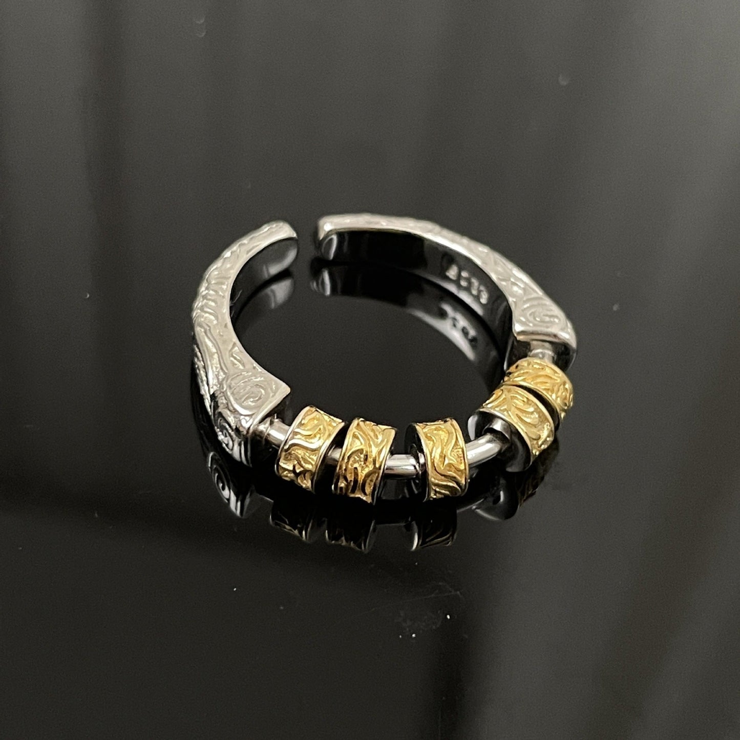 Anillo ZEN TIBETANO Antiestrés 2x1 + Nota Personalizada