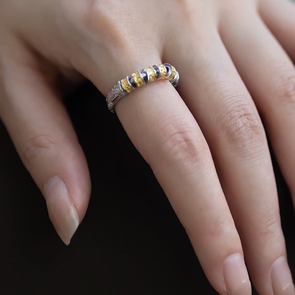 Anillo ZEN TIBETANO Antiestrés 2x1 + Nota Personalizada