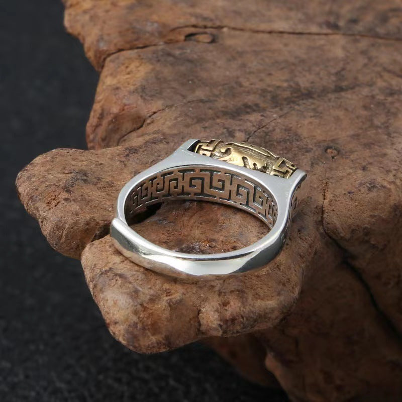 Anillo Ajustable ZEN BUDISTA - Rueda Antiestrés