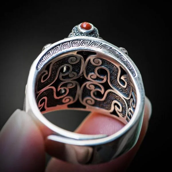 Anillo ZEN TIBETANO Antiestrés 2x1 +Nota personalizada