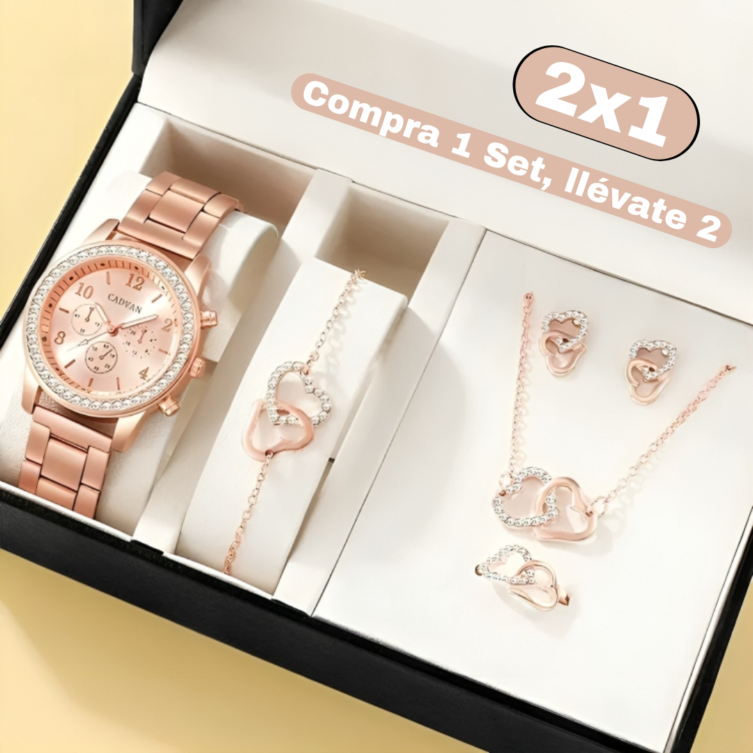 OFERTA 2X1 - SET GLAMOUR de Oro Eterno