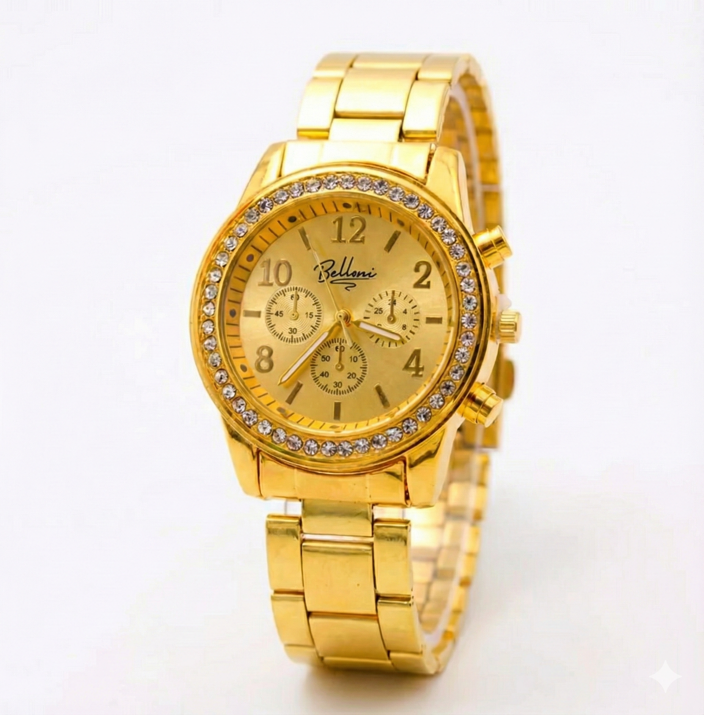 3X1 - RELOJ FUERZA DORADA