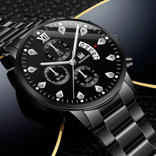 RELOJ BLACK ELEGANCE (Oferta 2X1)